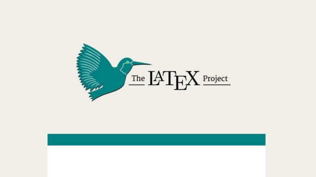 LaTeXを使用する