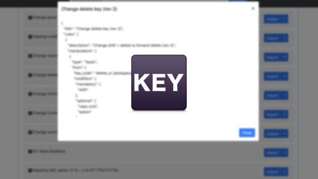 Karabiner-Elementsに独自ルールを追加する