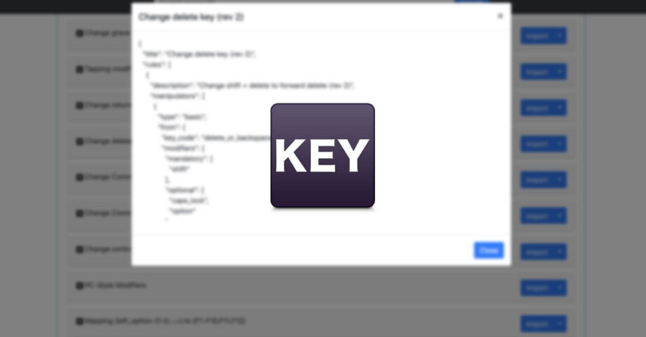 Karabiner-Elementsに独自ルールを追加する