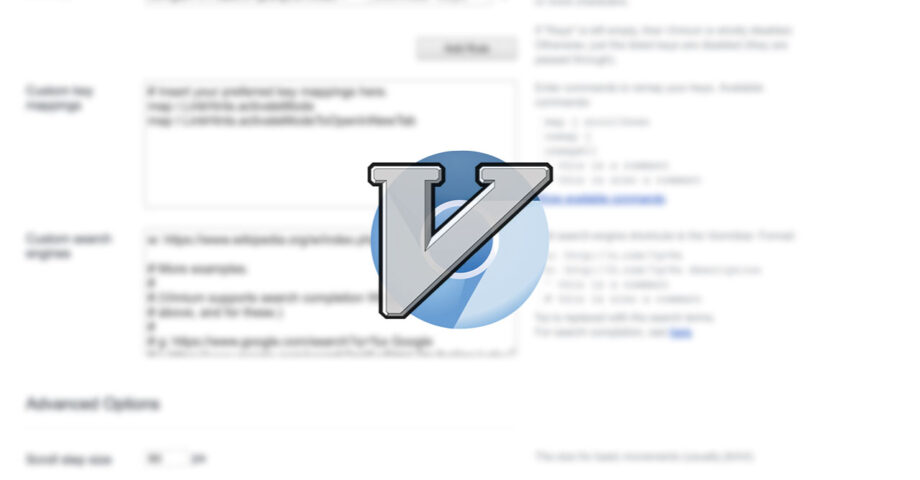 Chrome拡張機能のVimiumを使ってキーボードだけでブラウザを操作する