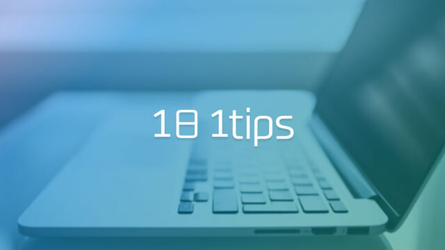 1日1Tips - 2019年06月