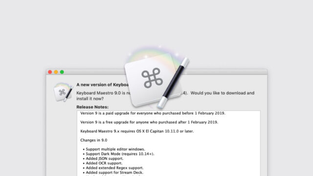 Keyboard Maestro 9.0