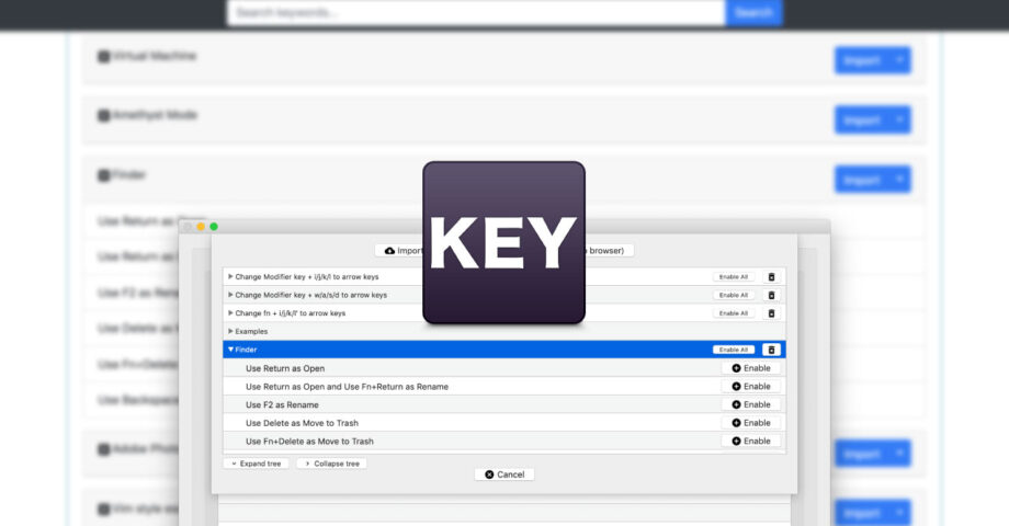 Karabiner-Elementsを使って、Finder上でReturnを押すとファイルを開くようにする