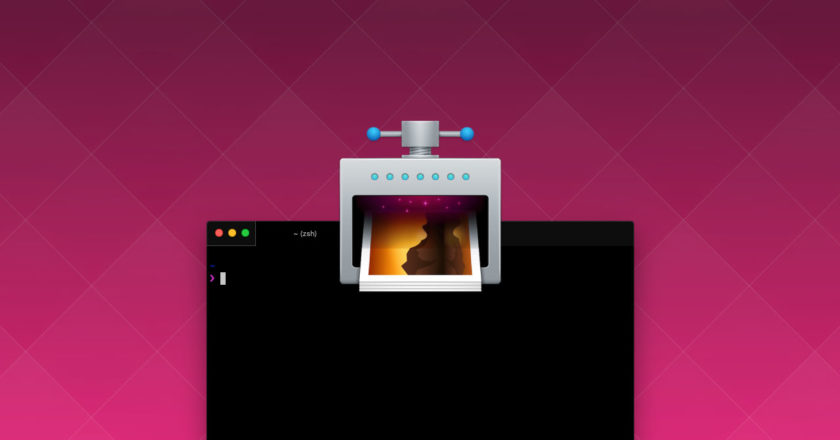 ImageOptimをターミナルから起動する方法