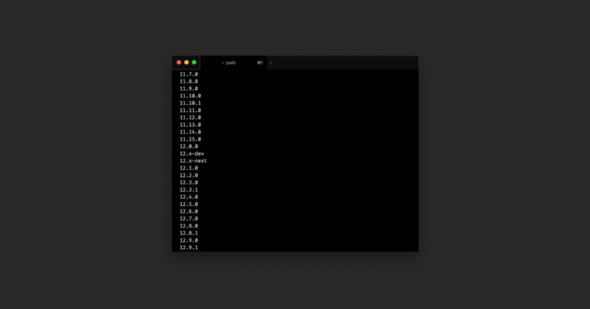 Node.jsのバージョン管理をnodebrewからnodenvに移行する方法
