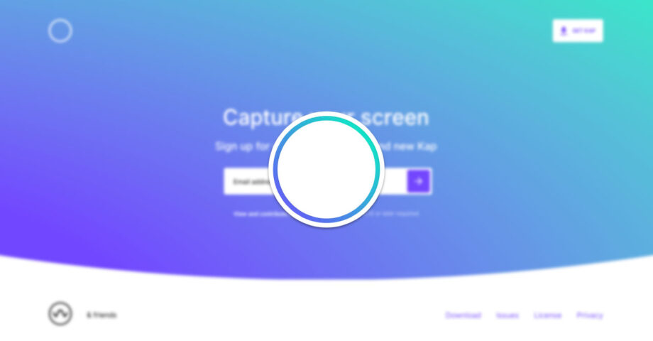 Macの画面を手軽に録画できるアプリ「Kap」