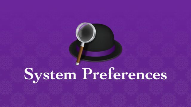 Alfredでシステム環境設定の各項目をすぐに開く方法