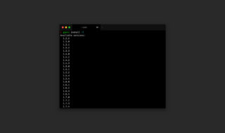 goenvを使って、MacにGo言語をインストールする