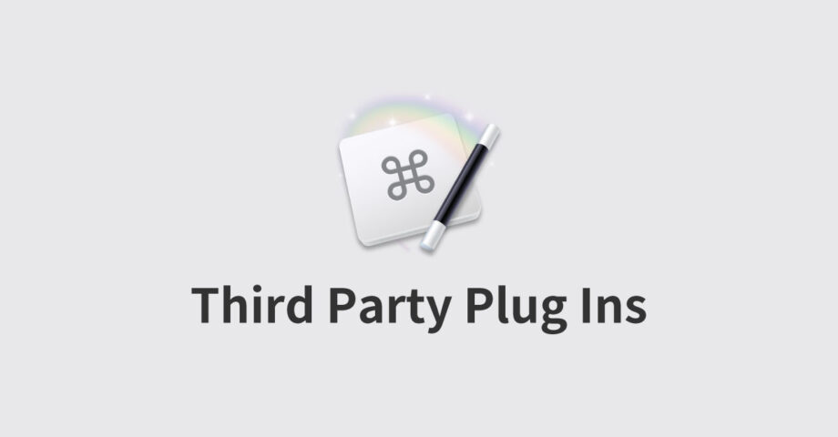 Keyboard MaestroのThird Party Plug Insの作り方