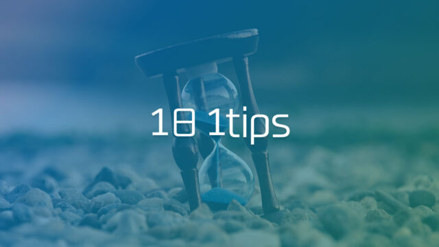 日々の制作をラクにするTips #1日1Tips – 2019年11月