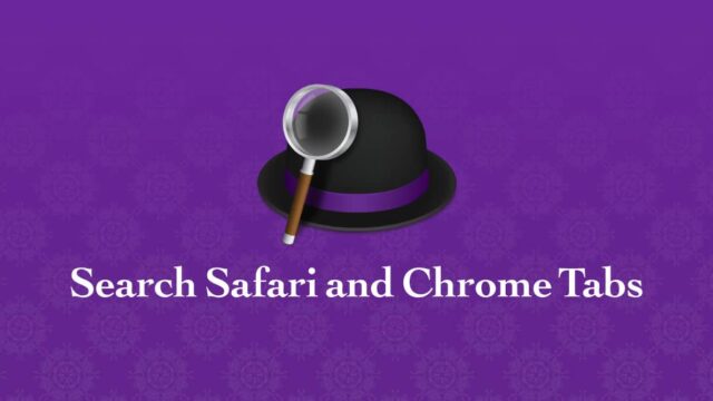 Google Chromeのタブを検索するAlfred Workflowの「Search Safari and Chrome Tabs」で、タブ移動をラクにする