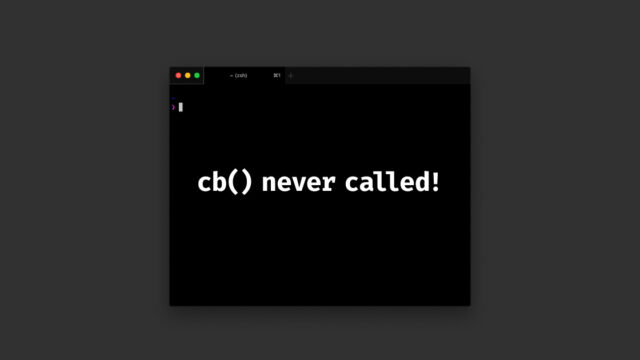 npm install時に「cb() never called!」とエラーが表示されたときの解決法