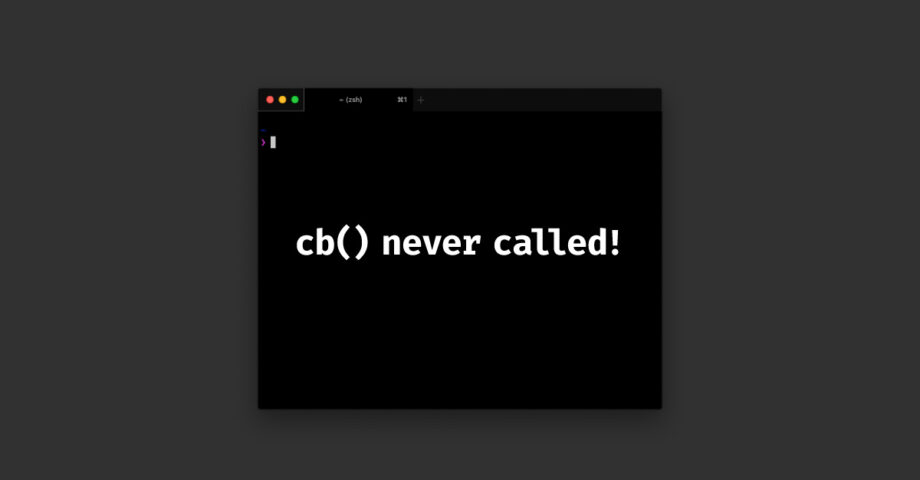 npm install時に「cb() never called!」とエラーが表示されたときの解決法