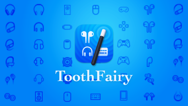 Bluetoothデバイスのメニューアイコンを追加したり、バッテリー情報を表示させる「ToothFairy」