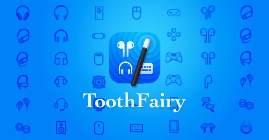 Bluetoothデバイスのメニューアイコンを追加したり、バッテリー情報を表示させる「ToothFairy」