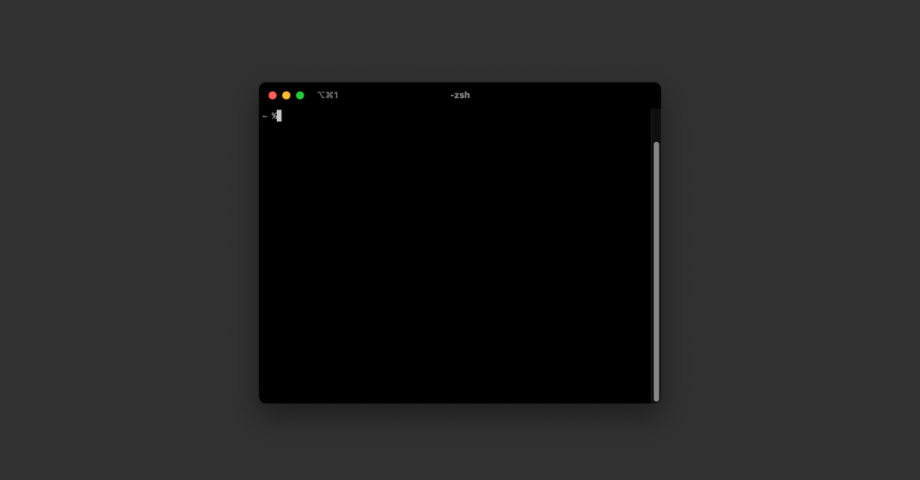 zshのMacターミナルの「%」記号前表示をカスタマイズする方法