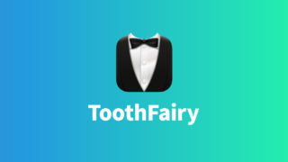 Bartender 4のShow for Updates機能を使って、AirPodsに接続しているときだけ「ToothFairy」のアイコンを表示させる