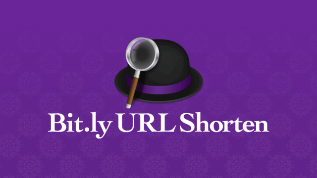 AlfredでURLをBit.lyで短縮URLにするWorkflow「Bit.ly URL Shorten」