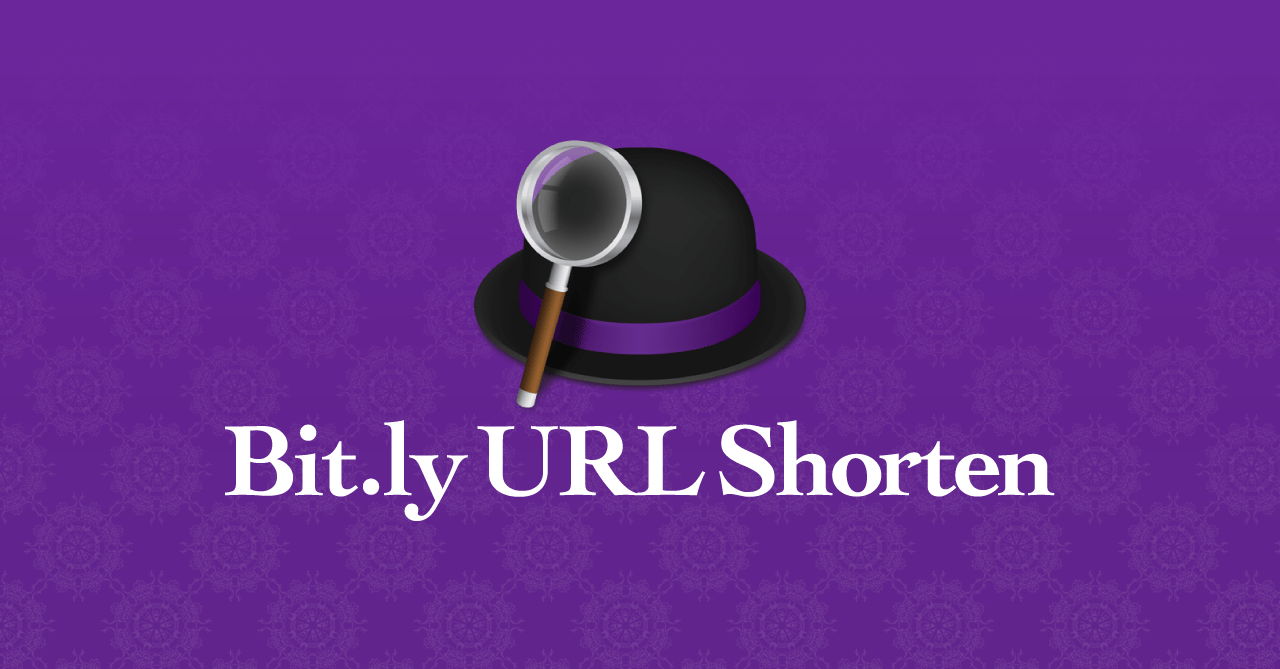 AlfredでURLをBit.lyで短縮URLにするWorkflow「Bit.ly URL Shorten」