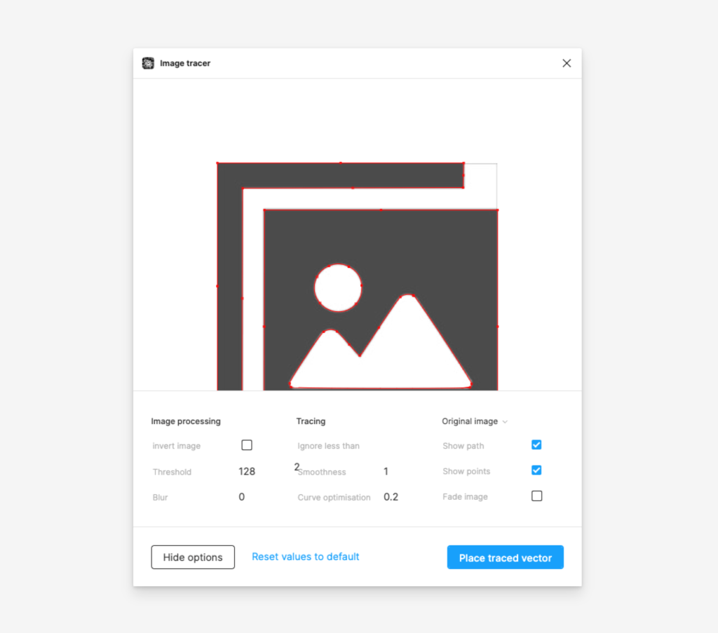 Image Tracerの使用方法 _ Figma Image Tracer プラグイン – QQNP