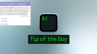 iTerm2で起動時に左上に表示される「Tip of the Day（今日のTip）」を非表示にする方法